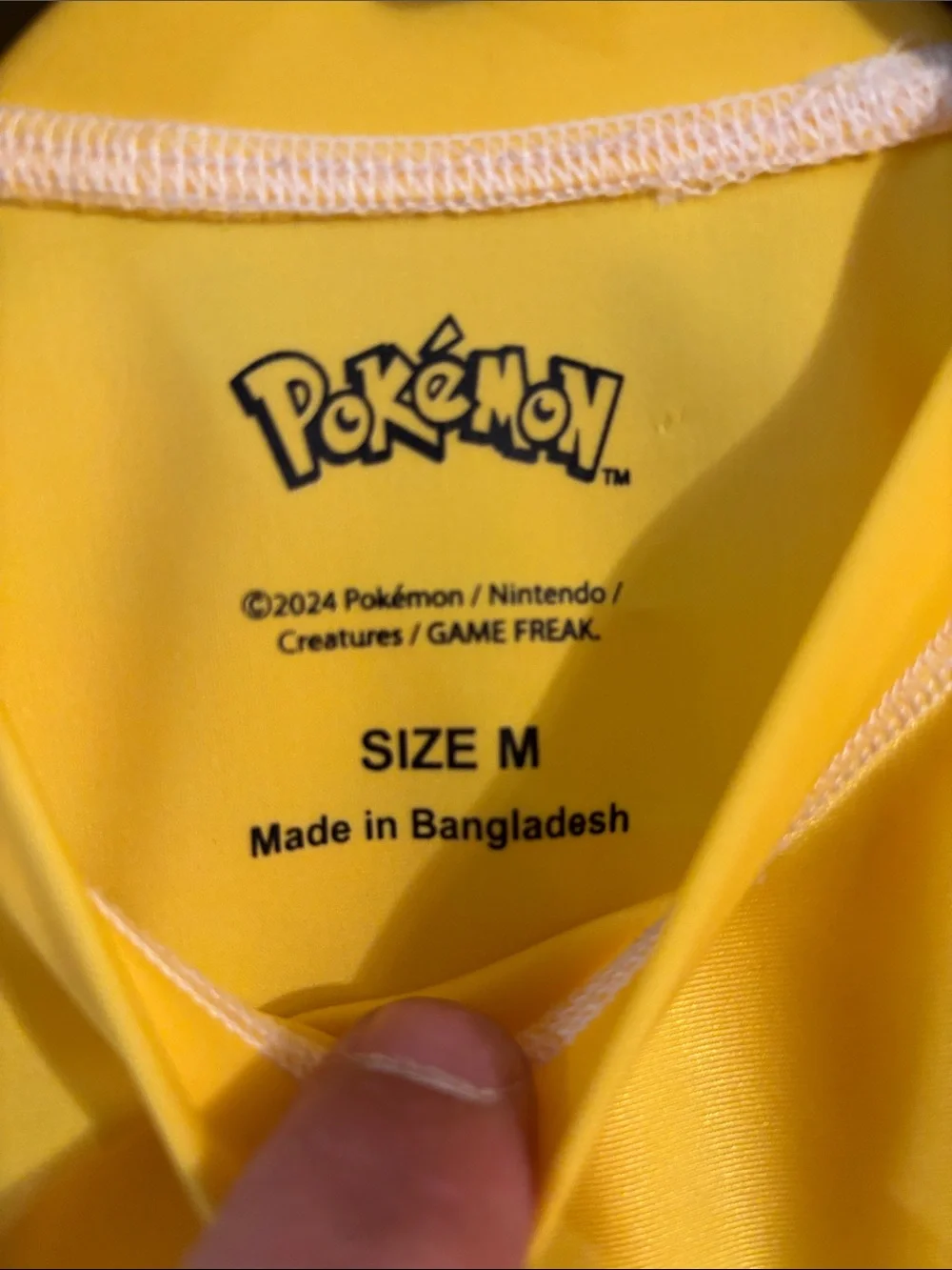 Pokemon Yellow Short-Sleeve Performance Top